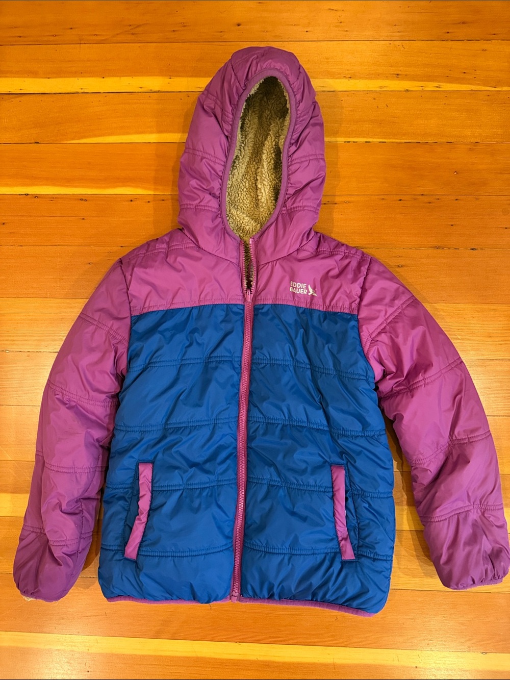 Eddie Bauer kids reversible jacket